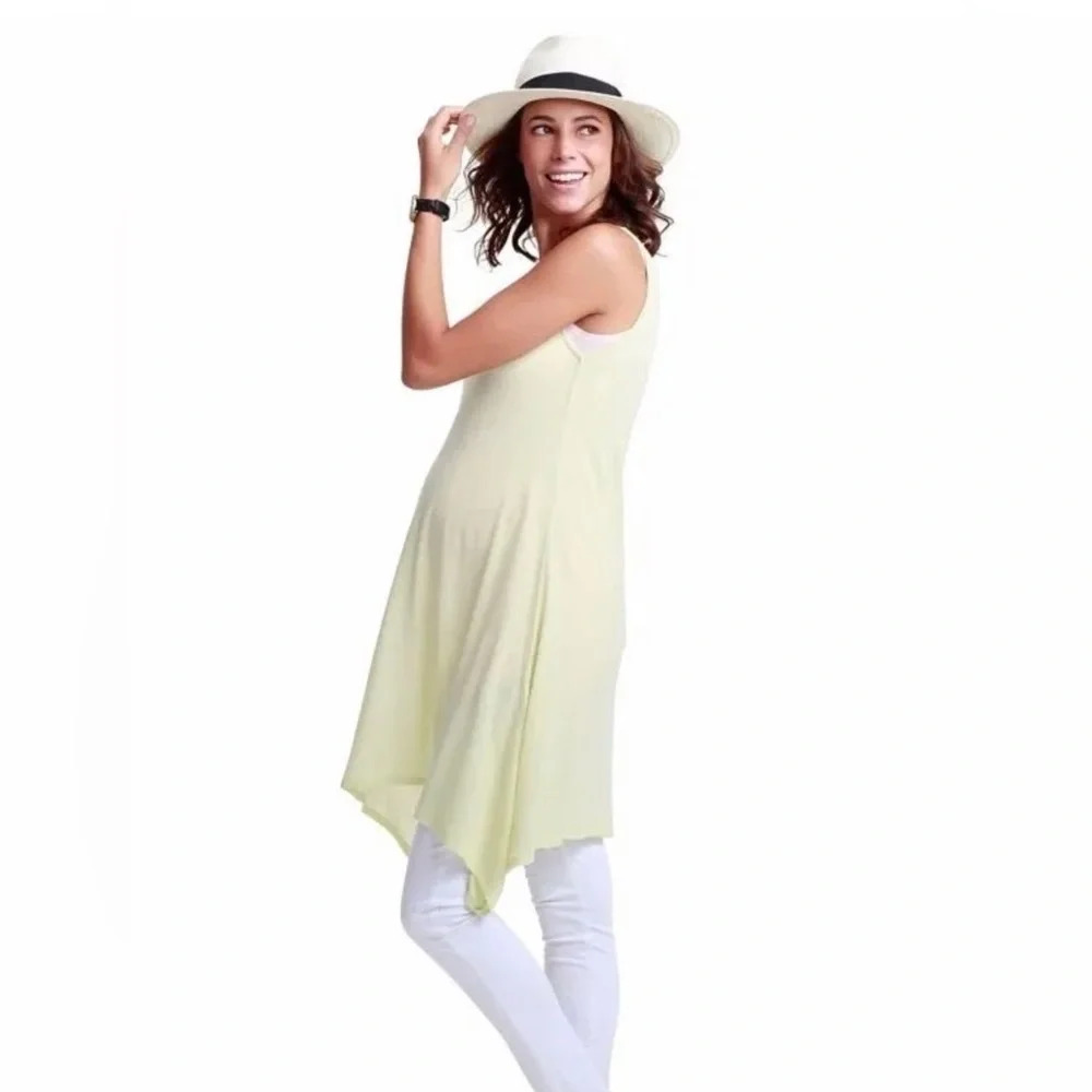 Isabella Oliver Maternity Slouchy Tunic in Lemongrass NWT - Picture 2 of 10
